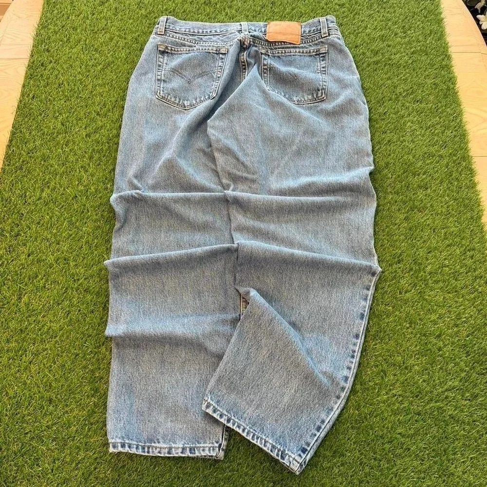 Levi's 560 loose fit straight leg blue jeans 36x32